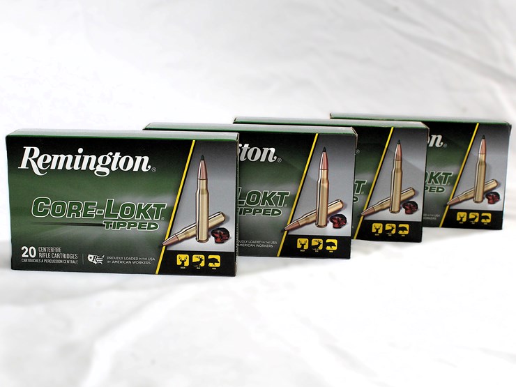 #509-•-(4)-boxes-remington-core-lokt-tipped-ammo-image-1
