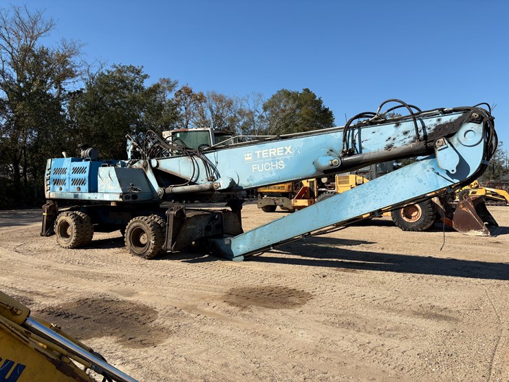 #2595-•-terex-fuchs-340-material-handler-|-for-parts-&-repair-image-5