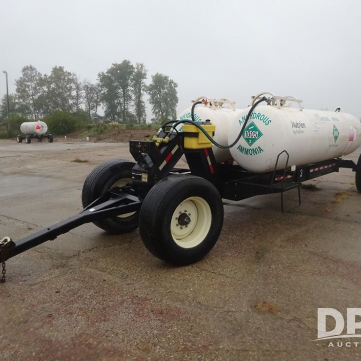Double NH3 Nurse Tanks (PZ14082, Unit 50409, Tank 3)