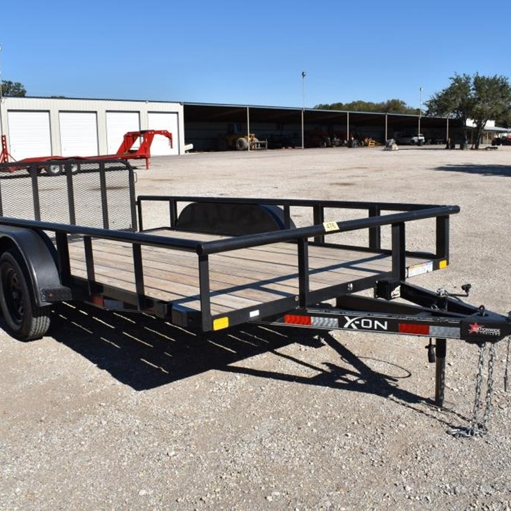 2023 14' X-ON LOWBOY TRAILER (VIN # 5WWBU1426P6030280) (TITLE ON HAND AND W