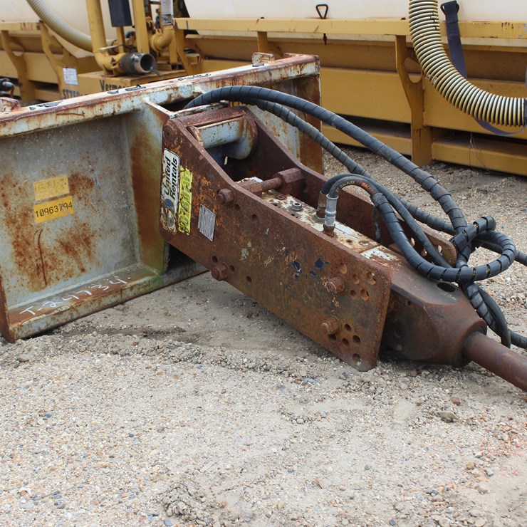 #2777 • JACK HAMMER ATTACHMENT FOR SKID STEER