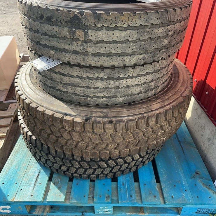 4 Assorted Truck Tires