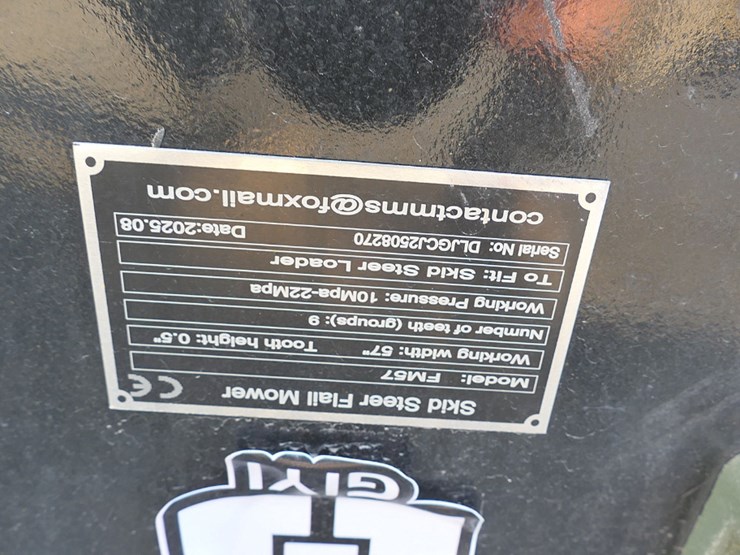 giyi-57''-flail-mower,-fits-skidsteer-qt-(unused)-(tax)-image-3