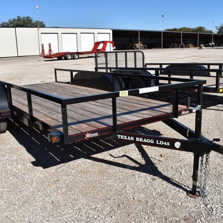 2025 16' TEXAS BRAGG LOWBOY TRAILER (VIN # 17XFZ1620S1254365) (TITLE ON HAN