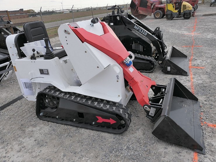 shandong-lp630-ride-on-crawler-mini-skidsteer,-sn:20250811057,-b&s-13hp-gas-image-4