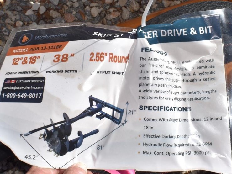 skid-steer-posthole-digger-w/-12"-and-18"-auger-image-3
