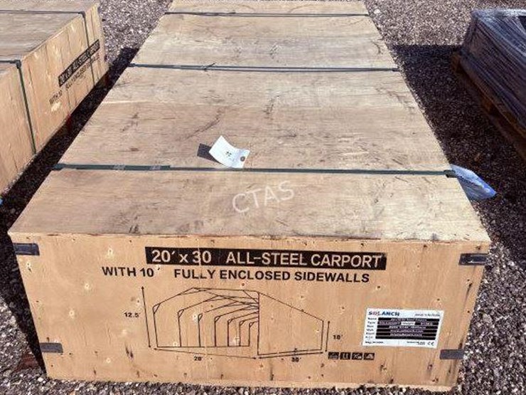#24-•-20'-x-30'-all-steel-carport-w/-enclosed-side-walls-image-6