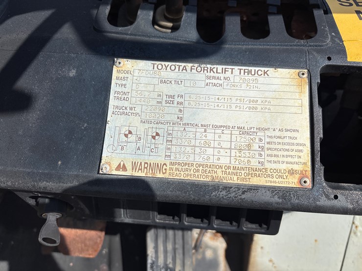 #2554-•-toyota-forklift-|-parts-or-repair-image-11