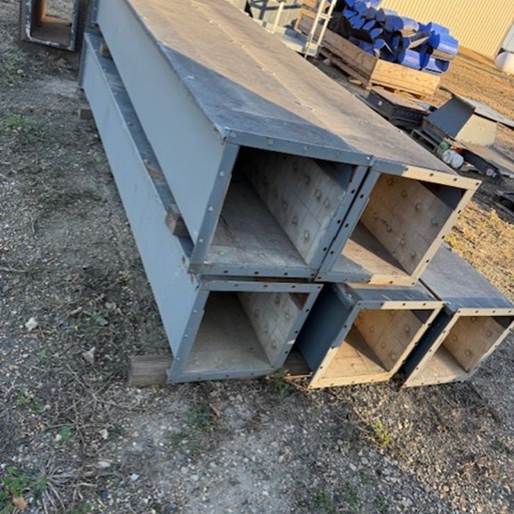 5 - Unused Square Schlagel Down Spout (PD5304)