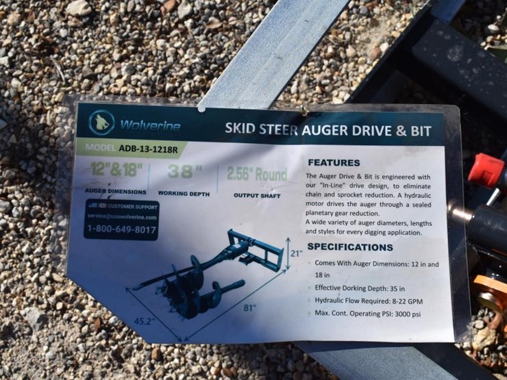 skid-steer-posthole-digger-w/-12"-and-18"-auger-image-3