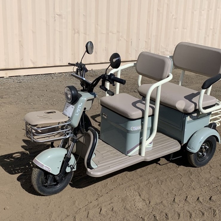 2025 HQ TT Sport One 2-Passenger 3-Wheel Cart,