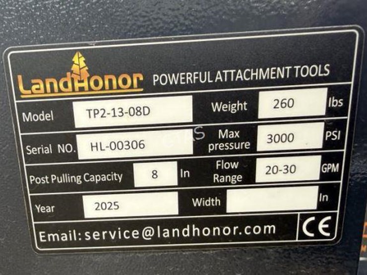 #112-•-land-honor-skid-steer-tree-puller-image-4