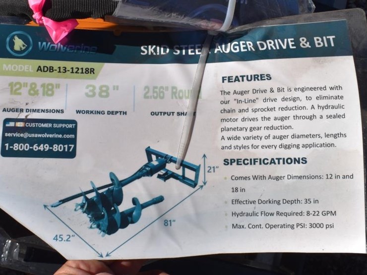 skid-steer-posthole-digger-w/-12"-and-18"-auger-image-3