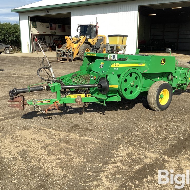 2009 John Deere 348T Small Square Baler