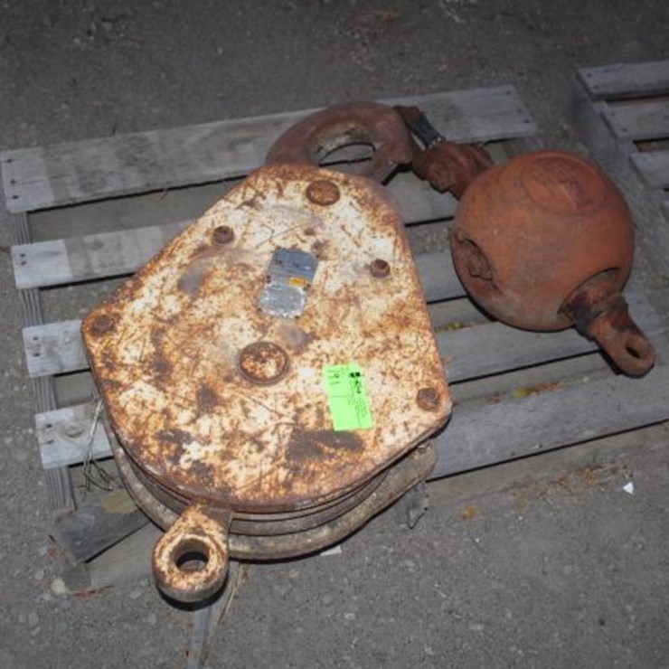 Sheave Hook Block & Headache Ball