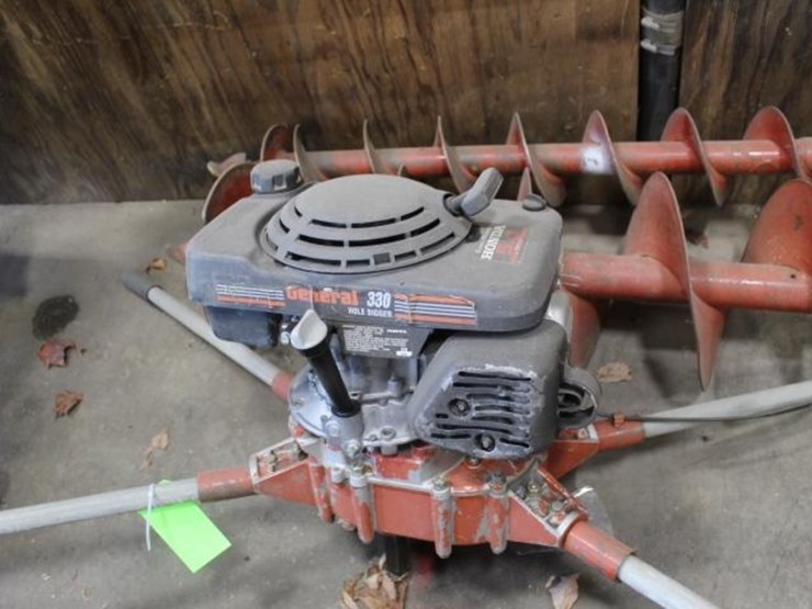 general-330-hole-digger-w/-12-&-6-in-bits-image-2