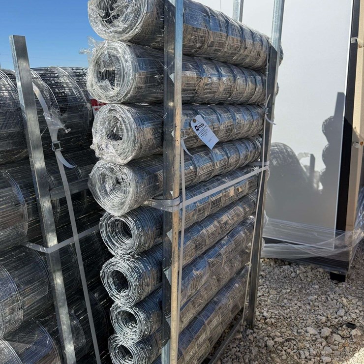 (10) Rolls – 4’x100’ Heavy-Duty Galvanized Field Fence