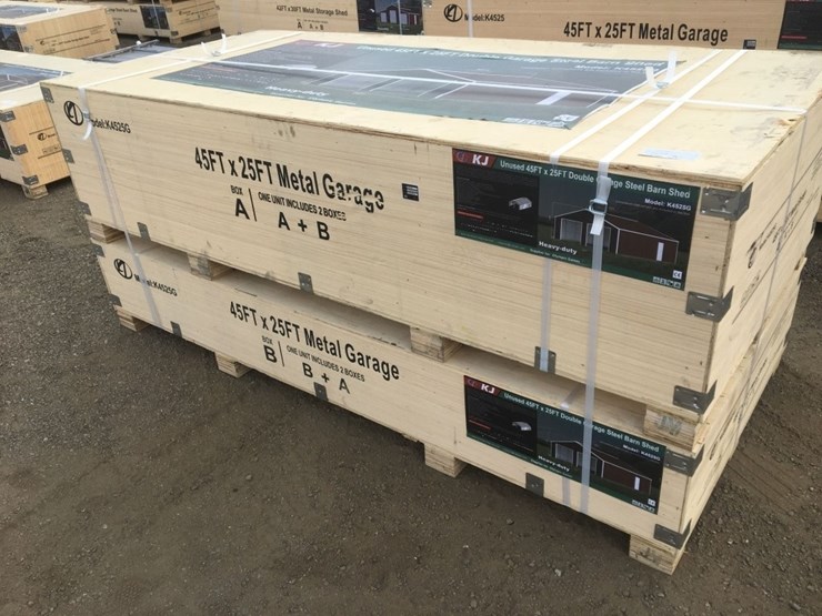 unused-45ft-x-25ft-x-14ft-double-garage-steel-image-1