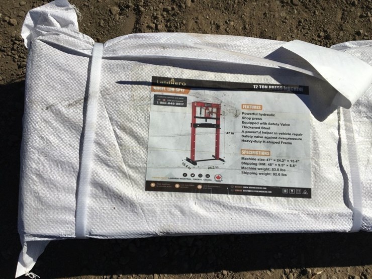 unused-landhonor-ldh-sp12-12-ton-shop-press.-image-2