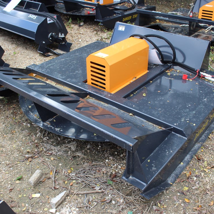 #5102 • 2025 WOLVERINE SKID STEER BRUSH CUTTER ATTACHMENT