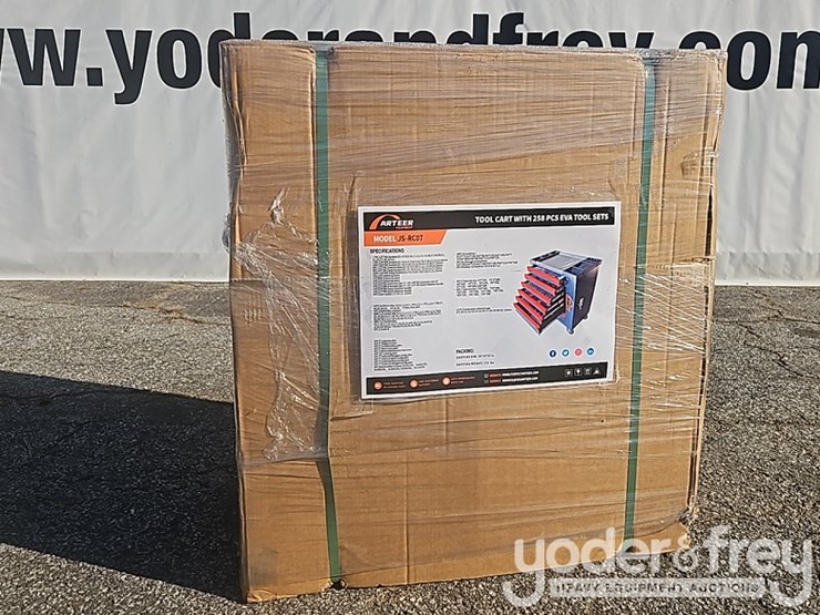unused-arteer-7-drawers-c/w-258-pcs-tools-(js-rc07)-image-2