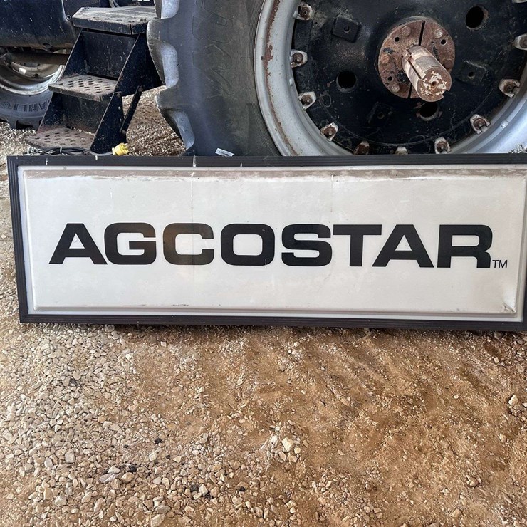 Agcostar Lighted Double Sided Bubble Sign
