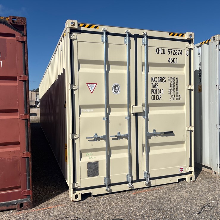 #1203 • 40FT HIGH CUBE CONTAINERS