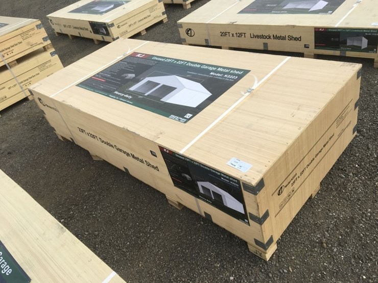 unused-22ft-x-23ft-x-13ft-double-garage-metal-image-1