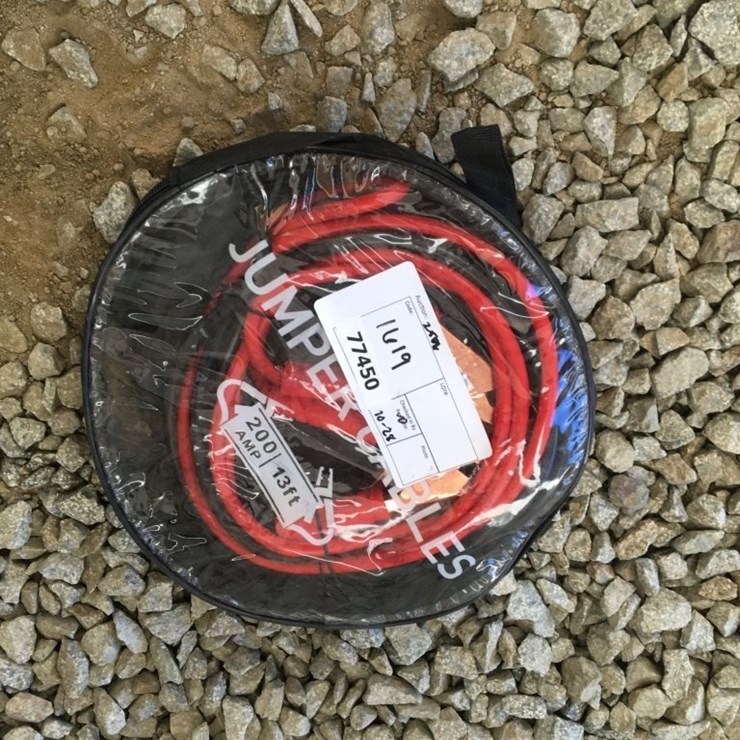 Unused 13ft Battery Jumper Cables.