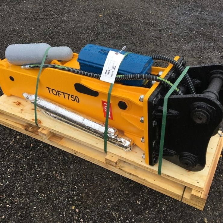 Unused TOFT 750 Box Type Hydraulic Hammer