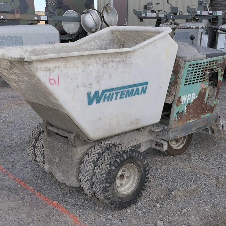 Whiteman WPB16 Concrete Buggy, SN:219519, Honda Gas