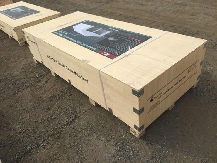 unused-22ft-x-23ft-x-13ft-double-garage-metal-image-2