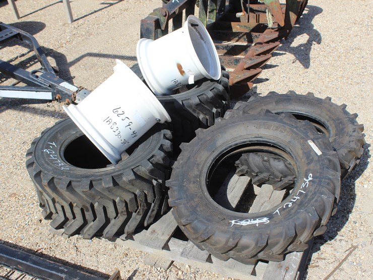 #3485-•-yanmar-tractor-rims-and-tires-image-1