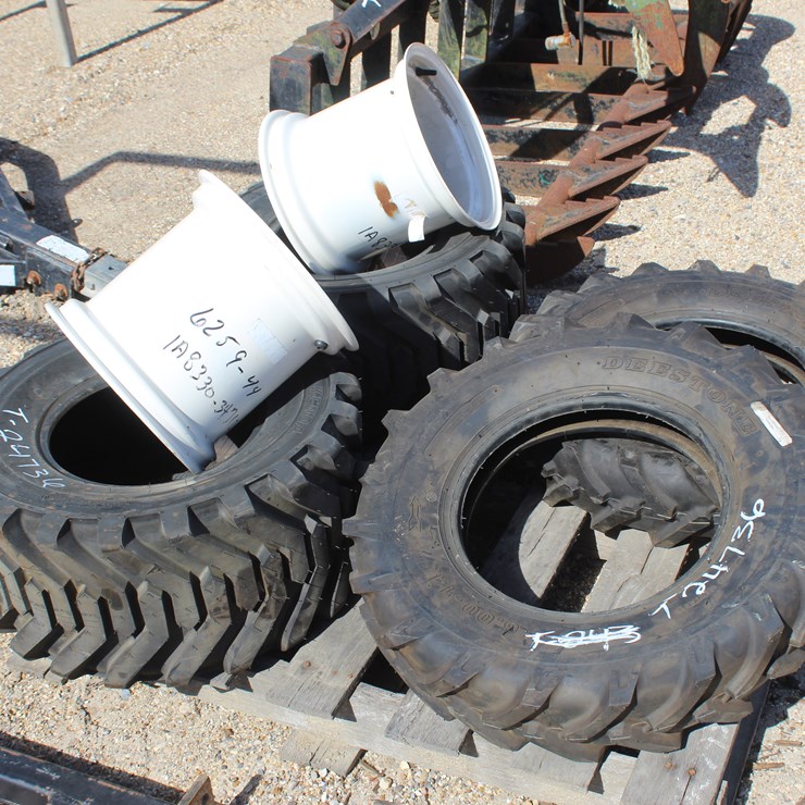 #3485 • YANMAR TRACTOR RIMS AND TIRES