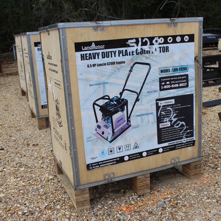 #5128 • 2025 LANDHONOR PLATE COMPACTOR