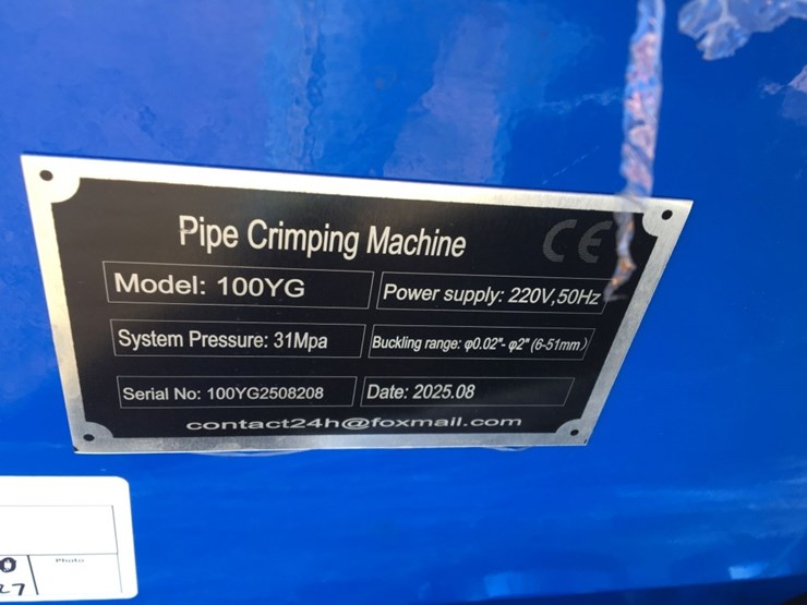 unused-sk100yg-pipe-crimping-machine,-image-4