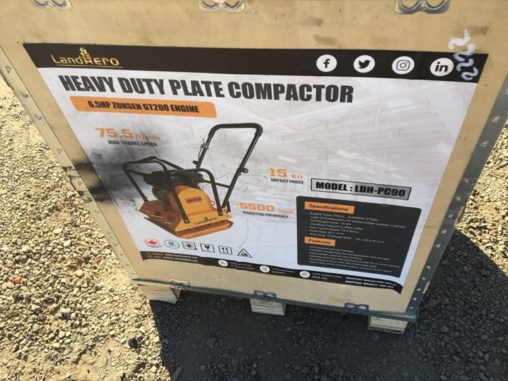 unused-landhonor-ldh-pc90h-heavy-duty-plate-image-3