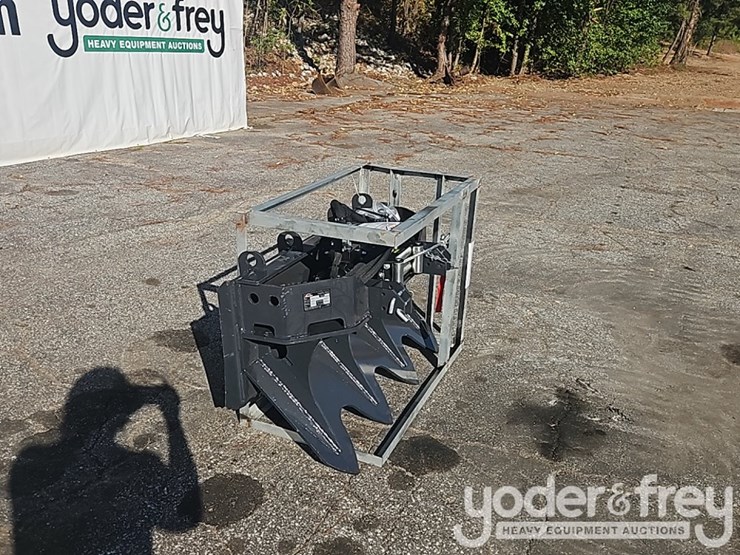 unused-1500lbs-hydraulic-logging-winch-(ss-15000g)-to-suit-skidsteer-image-1