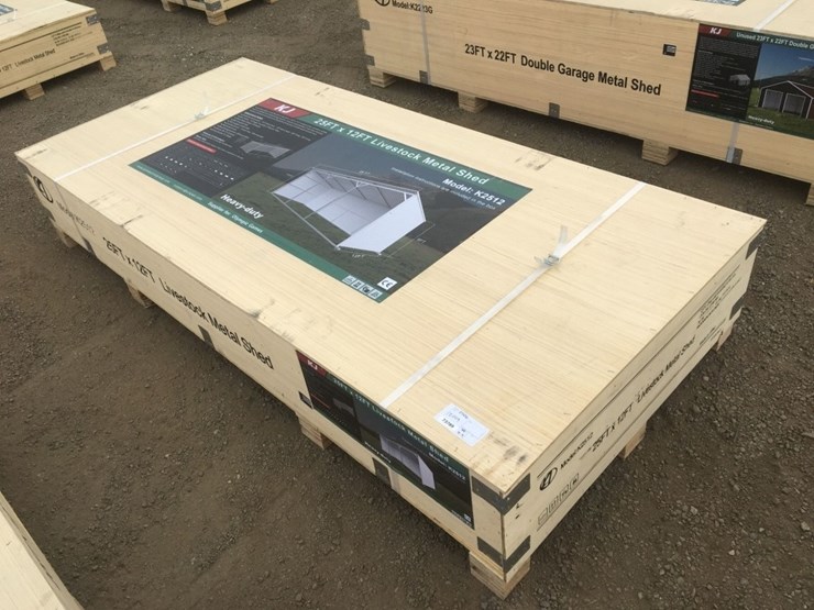 unused-25ft-x-12ft-livestock-metal-shed.-image-2