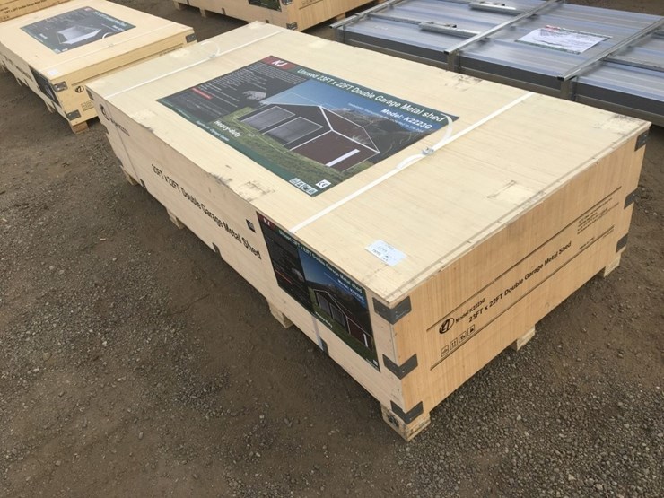 unused-22ft-x-23ft-x-13ft-double-garage-metal-image-1