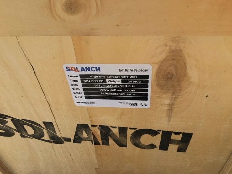 unused-2025-sd-lanch-12ft-x-20ft-steel-carport.-image-4