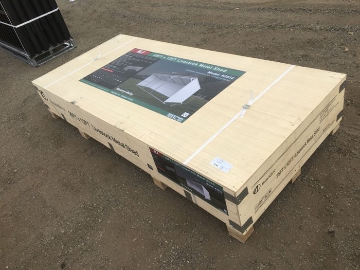 unused-25ft-x-12ft-livestock-metal-shed.-image-2