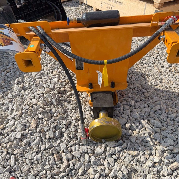 Skid Steer Pile Hammer Attachment