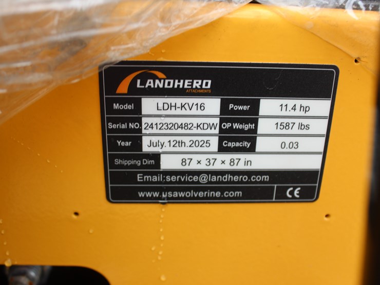 #5107-•-2025-landhero-mini-excavator,-15hp-image-8