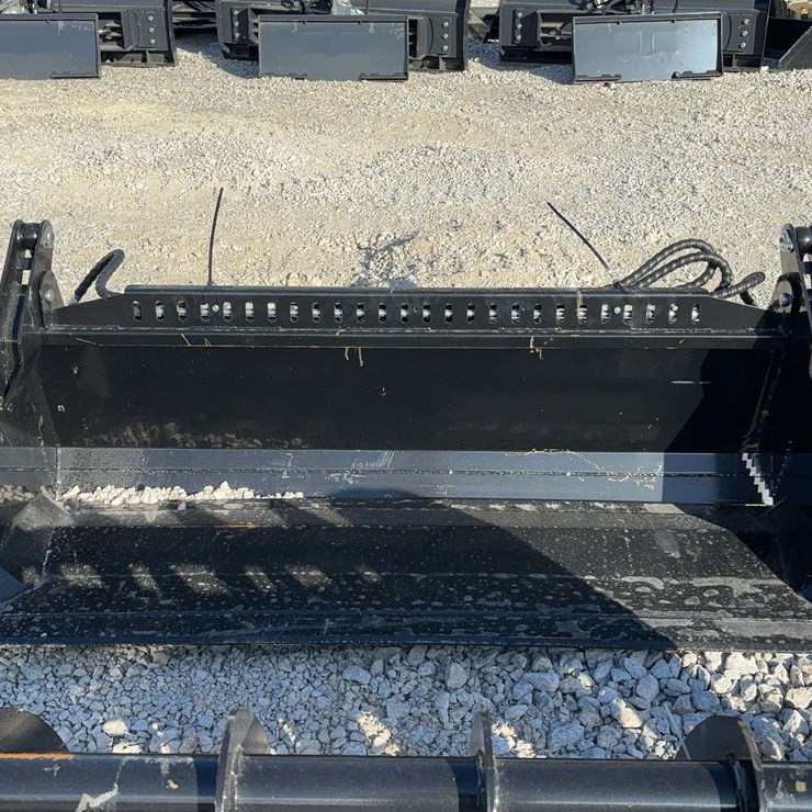 72 in Multi-Purpose Skid Steer Bucket