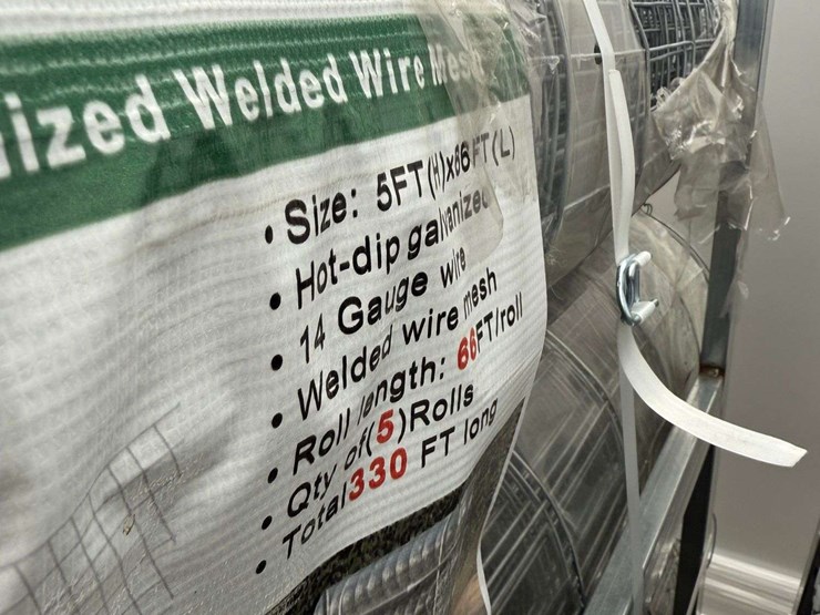 5-rolls-of-5’x66’-heavy-duty-galvanized-welded-wire-mesh-image-5