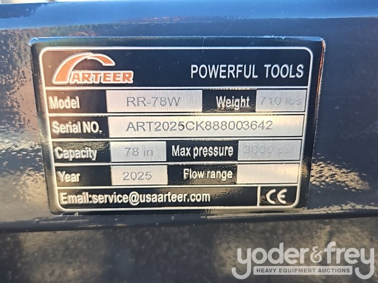 unused-78"-root-rake-(rr-78w)-to-suit-skidsteer-image-13