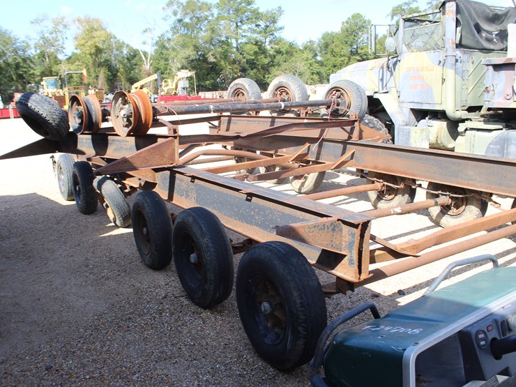 #1816-•-mobile-home-frame-with-axles-|-parts-or-repair-image-6
