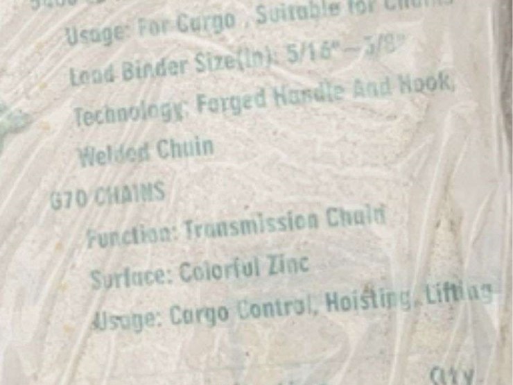 (6)-5/16”-x-20’-grade-70-transport-chains-with-(8)-5400-lb-ratchet-binders-image-5