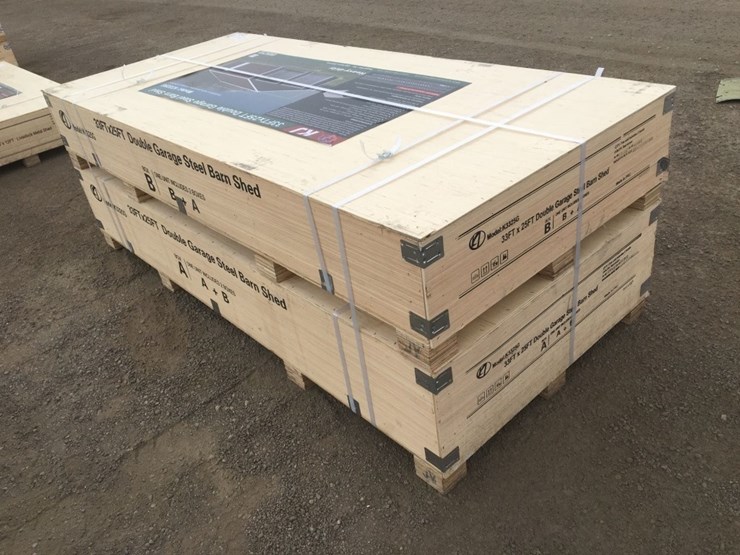 unused-33ft-x-25ft-x-14ft-double-garage-steel-image-2